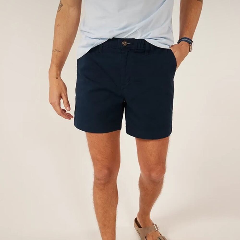 Chubbies The Armadas Originals Stretch 5.5" Inseam Shorts in Navy Blue NEW